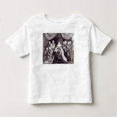 チャーターを与えるエドワード六世 トドラーTシャツ (正面)
