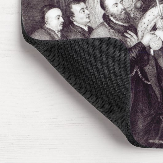 チャーターを与えるエドワード六世 マウスパッド (コーナー)