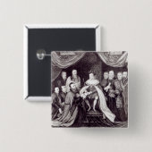 チャーターを与えるエドワード六世 缶バッジ (正面&裏面)