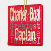 チャーターボートキャプテンエクソナレ セラミックオーナメント (左)