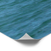 チャーター魚釣りボート ポスター (角)