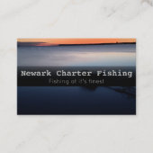 チャーター魚釣り名刺 名刺 (正面)