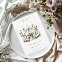 チャーチエレガントウウォーターカラーヴェニュートマノー結婚ズ