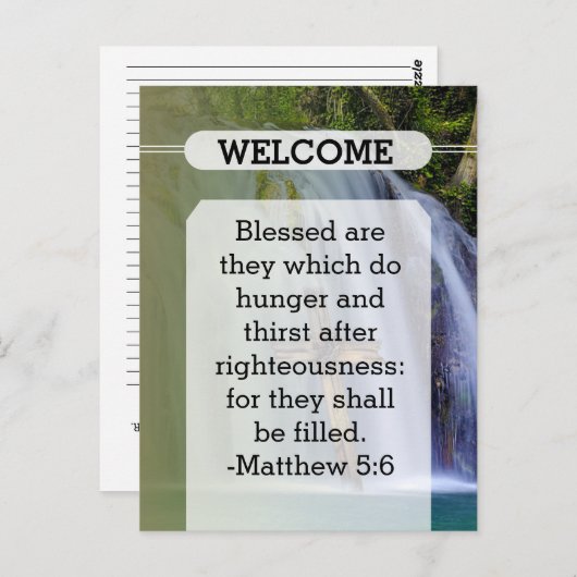 チャーチゲストピウカード ポストカード (正面/裏面)