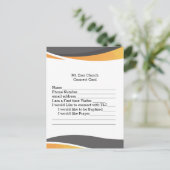 チャーチゲスト接続カード ポストカード (スタンド正面)