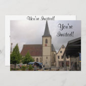 チャーチスクエア招待状 招待状 (正面/裏面)