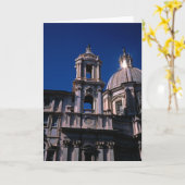 チャーチズローマイタリア カード (黄色い花)