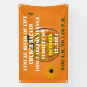 チャーチバザール 横断幕 (縦)