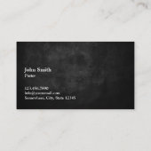 チャーチパストル素朴クボード 名刺 (裏面)