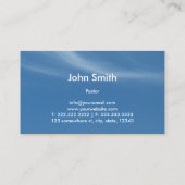 チャーチブルースカイホーリークロス牧師 名刺 (裏面)