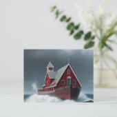 チャーチボートアート ポストカード (スタンド正面)