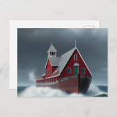 チャーチボートアート ポストカード (正面/裏面)