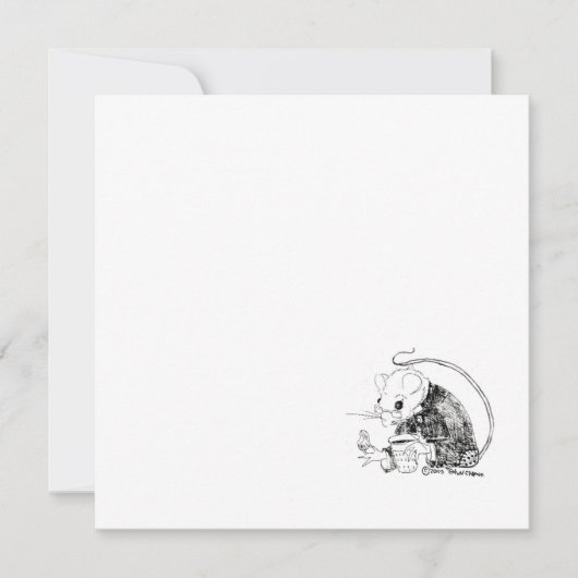 チャーチマウスを使ったコーヒー (正面)