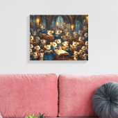 チャーチマウス合唱団 キャンバスプリント (インサイチュ (リビング))