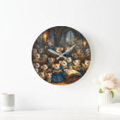 チャーチマウス合唱団 ラージ壁時計 (ホーム)