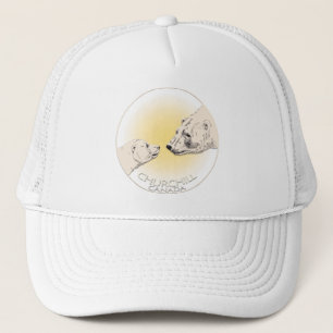 チャーチルお土産ポーラベアアートTシャツ&ギフト キャップ