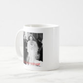 チャーチルと有名な結婚の引用 コーヒーマグカップ (正面左)