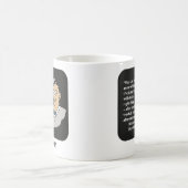 チャーチルの引用 コーヒーマグカップ (中央)