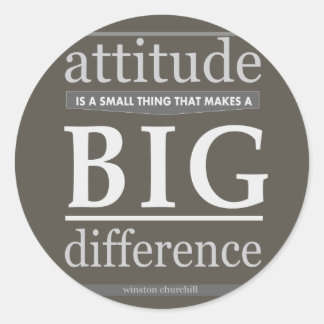 チャーチル態度の小さな大きな違い ラウンドシール