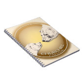 チャーチル極熊ノートブックベアーアートジャーナル ノートブック (右側)