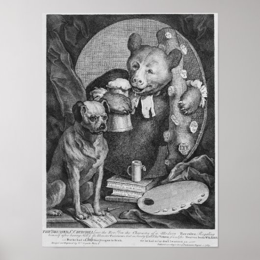 チャーチル皇帝は一度 ポスター (正面)