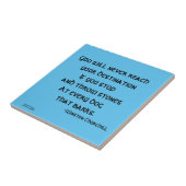 チャーチル陶磁器タイルは絶対に手に入らない タイル (側面)