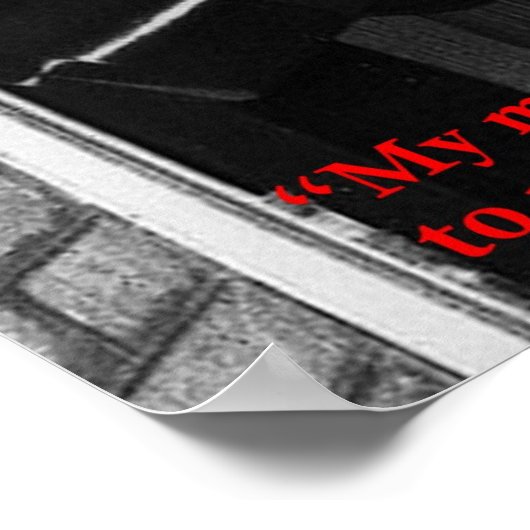 チャーチル&有名な結婚引用文ポスター ポスター (角)