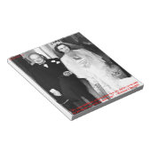 チャーチル&有名な結婚引用文 ノートパッド (アングル)