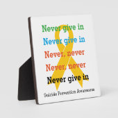 チャーチ与えルにない引用文 フォトプラーク (正面)