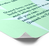 チャーチ与えルには決して | STAND FIRM Ephesians 6 ポスター (角)