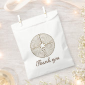 チャートルラビリンスアンティークスタイル+あなたのアイディア フェイバーバッグ (クリップ留めされた状態)