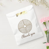 チャートルラビリンスアンティークスタイル+あなたのアイディア フェイバーバッグ (封をした状態)