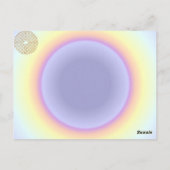 チャートルラビリンスパールライトパスハガキ ポストカード (裏面)