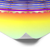 チャートルラビリンスパールライトパスプリント ポスター (角)