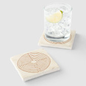 チャートルラビリンス ストーンコースター (横)