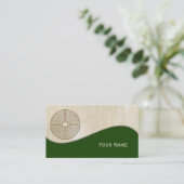 チャートルラビリンス – スピリチュアルシンボルアンティーク1 名刺 (スタンド正面)