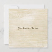 チャートルラビリンス – スピリチュアルシンボルアンティーク1 招待状 (裏面)