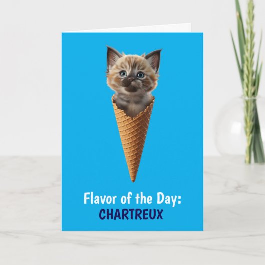 チャートルー円錐 カード (正面)