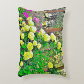 チャートレイズグリーンライムライトアジデンジアガーデン アクセントクッション (正面(垂直))