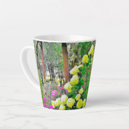 チャートレイズグリーンライムライトアジデンジアガーデン カフェラテマグ