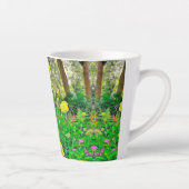 チャートレイズグリーンライムライトアジデンジアガーデン カフェラテマグ (右)