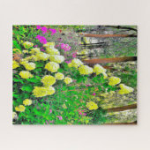 チャートレイズグリーンライムライトアジデンジアガーデン ジグソーパズル (横)