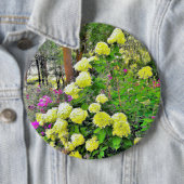 チャートレイズグリーンライムライトアジデンジアガーデン 缶バッジ (インサイチュ)