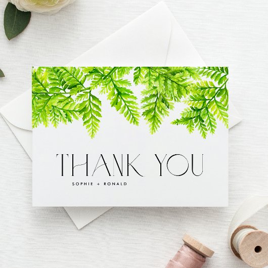 チャートレイズグリーン離れファーンズガーランド結婚ズ サンキューカード