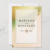 チャートレイズファブ抽象芸術アメージング結婚式 プログラム (裏面)