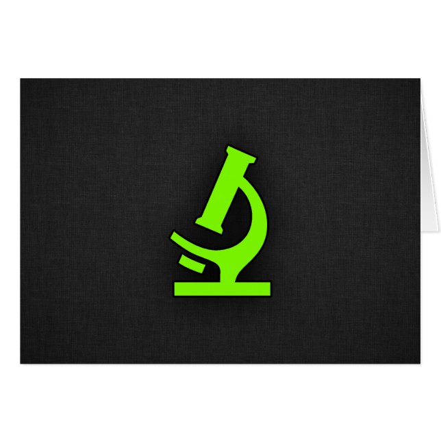 チャートレイズ、ネオン緑色顕微鏡 (正面横)