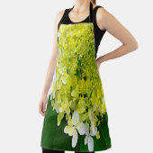 チャートレエレガントーズグリーンライムライトアジサイ エプロン (インサイチュ)