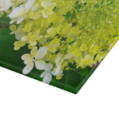 チャートレエレガントーズグリーンライムライトアジサイ カッティングボード (角)