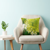 チャートレエレガントーズグリーンライムライトアジサイ クッション (椅子)