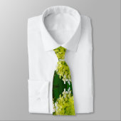 チャートレエレガントーズグリーンライムライトアジサイ ネクタイ (タイ)